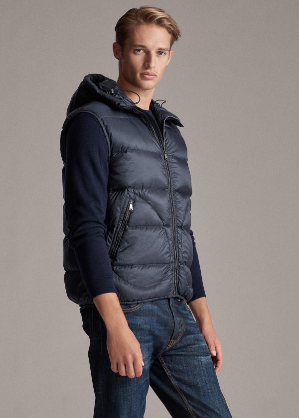 Men's Ralph Lauren Mackay Down Vests | 873054YWX